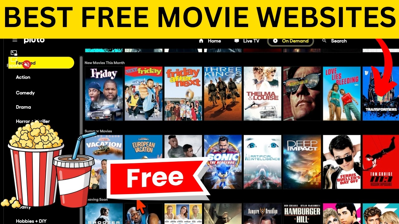 10 Best Websites to Must Watch Movies Online Free: A Complete Guide